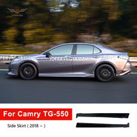 Yofer pp Deluxe Side Skirts, Pièces et accessoires automobiles, Kit carrosserie, Jupes latérales pour Camry 2018-2025