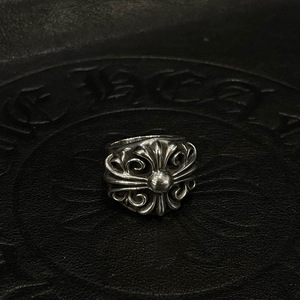 Bague large CH High Version en argent 925, style Watchman, vintage, vieilli, hip-hop, punk, pour couple, homme et femme - Product Image 6
