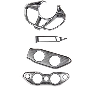 Cubierta de Tablero de Fibra de Carbono Seca a <span class=keywords><strong>Precio</strong></span> de Fábrica, Consola Central, Interiores para <span class=keywords><strong>McLaren</strong></span> <span class=keywords><strong>720s</strong></span> - Product Image 1