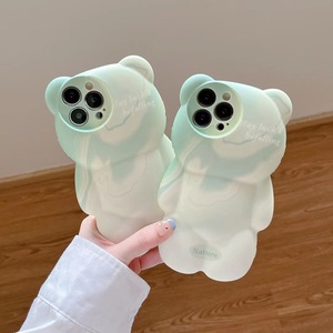 New Skin cảm giác phim hoạt hình sáng tạo <span class=keywords><strong>3D</strong></span> Gấu Bộ sưu tập với tình yêu đuôi điện thoại trường hợp đối với <span class=keywords><strong>iPhone</strong></span> 16 15 14 13 TPU chống sốc trường hợp - Product Image 3