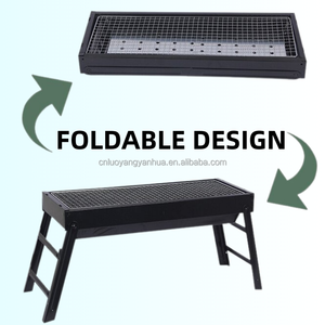 Accessoires de Camping : Barbecue Pliant Portable au <span class=keywords><strong>Charbon</strong></span>, Léger, pour Pique-niques, Jardin, Plage et Fêtes en Extérieur - Product Image 4