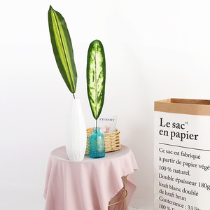 Brazil Lụa Chuối lá chuối Nhân Tạo Lá cho đám cưới Nhà Bên trang trí nội thất - Product Image 3