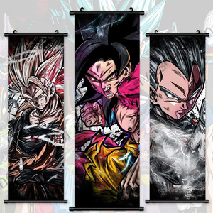 <span class=keywords><strong>Super</strong></span> <span class=keywords><strong>Saiyan</strong></span> Trunks Broly Vegeta Migatte No Gokui-Affiches Personnalisées de Dragon Suspendu, 19 Styles, 25x70cm - Product Image 1