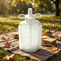 Sac de conservation de lait maternel en silicone de qualité alimentaire, pochette à jus réutilisable, sans BPA, anti-fuite, congélable, autoportant, pour boisson bébé, OEM