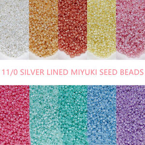Cuentas <span class=keywords><strong>Miyuki</strong></span> de Alta Calidad al por Mayor, Cuentas de Vidrio con Revestimiento Plateado 11/<span class=keywords><strong>0</strong></span>, Cuentas de Semilla <span class=keywords><strong>Delica</strong></span> Mini <span class=keywords><strong>Miyuki</strong></span> - Product Image 2