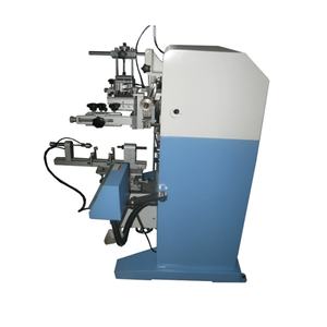 Imprimante sérigraphique pneumatique de précision monocouleur pour bouteilles cylindriques d'extincteurs, facile à utiliser - Product Image 5