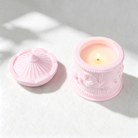Diffuseur de parfum d'ambiance en pierre céramique artisanale écologique longue durée, bougie en pot parfumée pour la maison
