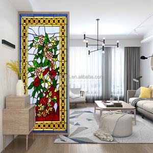 Ventanas de Vidrio con Diseños Florales para Iglesias y Edificios |   Ventana, Puerta y Techo de Vidrio Tiffany Personalizados - Product Image 4