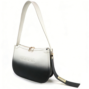Women's Fashion Gradient Shoulder Bag Lightweight Designer Embossed Logo Crossbody Bag For Women With Adjustable Strap Suitab - Product Image 5