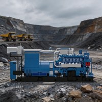 Erdgas-Generator-Kraftwerk 1200KW 1500kVA 50Hz 12 Zylinder Wasserkühlung Autostart Fernstart XE-512N 400V IP23 41%