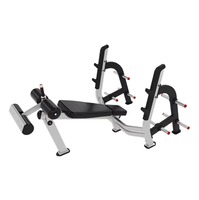 ST-N015 Ventes directes usine Banc de musculation Q235 pour usage commercial, équipement de fitness avec banc de presse inclinable en métal