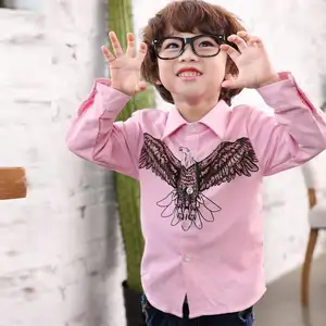 2017 Chine Célèbre Marque Enfants Vêtements Hawk Photos T-shirts