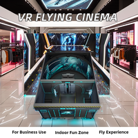 Cinéma orbital VR 5D 7D 9D théâtre dynamique intérieur métal PC expérience de vol effets spéciaux pour centre commercial de parc d'attractions