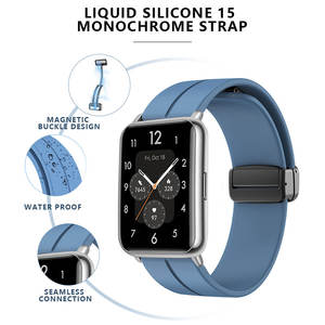 <span class=keywords><strong>Correa</strong></span> de silicona de repuesto para reloj <span class=keywords><strong>HUAWEI</strong></span>, <span class=keywords><strong>correa</strong></span> de ajuste, <span class=keywords><strong>Correa</strong></span> magnética, hebilla plegable para <span class=keywords><strong>correa</strong></span> de reloj <span class=keywords><strong>HUAWEI</strong></span> <span class=keywords><strong>fit</strong></span>/fit2 - Product Image 3