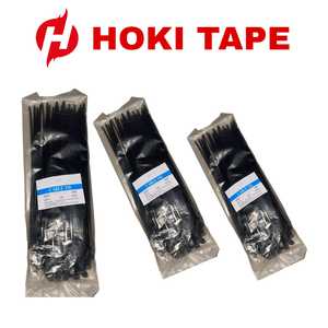 สายรัดสีดำทนทาน250แพ็ค36มม. X 200มม. เหมาะสำหรับจัดระเบียบสายไฟในสำนักงานหรือที่บ้าน - Product Image 4