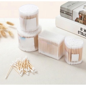 Coton-tiges personnalisés en gros, directement de l'usine, avec boîte en plastique 'Love' pour maquillage et usage domestique - Product Image 4