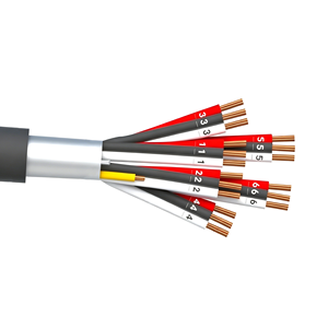 Câble de commande OEM 6 triades, ultra-flexible, en cuivre recuit uni, classe 5, non blindé/blindé, PVC/LSZH, 300V AC/DC, blanc - Product Image 4