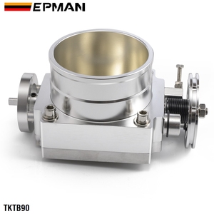 Cuerpo de acelerador EPMAN de palanquilla CNC de 90MM, impulso de flujo de aire para Turbo Drag, construcción personalizada, TKTB90, 20% - Product Image 2