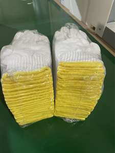 Guantes de Seguridad Industriales Reutilizables de Punto, Transpirables, Sin Silicona, Antideslizantes, de Algodón y Poliéster Duradero, 600g/docena - Product Image 3