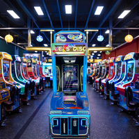 Machine d'arcade à monnayeur pour le redépôt de tickets, jeu de lancer de disques pour enfants, divertissement intérieur