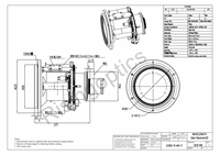 FL 25mm-75mm F1.2 Longueur d'onde 8um-14um Zoom téléobjectif réglable