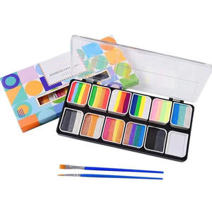 Peinture faciale pour enfants, peinture corporelle à base d'huile personnalisée OEM, art corporel arc-en-ciel, maquillage, ensembles de peinture faciale - Product Image 3