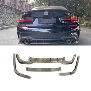 DGRCCS 3 Series G20 G28 2019-2024 GS380 Style Sports Carbon Fiber Rear Lip & Diffuser <b>Kit</b>-Easy Installation - Product Image 1