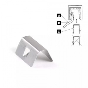 Clip de acero inoxidable para parabrisas de coche CGB001 para HEKO G3 SNED, reemplazo, reparación, fijación automática - Product Image 1