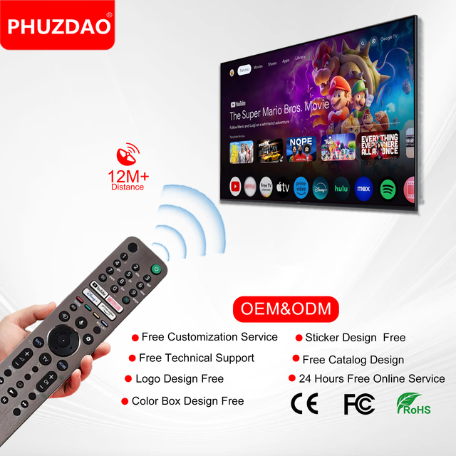 2025 Hot Sale New MF-TX621E Voice Smart TV Remote Control With Backlight Fit for Sony Bravia TV