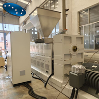 Machine de granulation à alimentation directe pour flocons de plastique dur PP PS, ligne de production de granulés à anneau d'eau, équipement de découpe et de granulation
