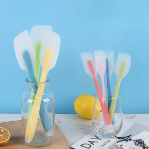 ไม้พายซิลิโคนยางกันความร้อนสีสันสวยงามทันสมัยสำหรับตกแต่งครัวสมัยใหม่และการทำอาหารระดับกูร์เมต์ที่อุณหภูมิสูง - Product Image 3