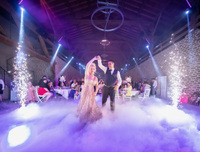 Matériel de scène LED, machine à fumée 900W 1200W 1500W, machine à brouillard pour mariage et fête