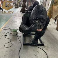 Décoration de parc à thème AA-38, personnalisation d'animaux robotiques, singe animatronique, orang-outan