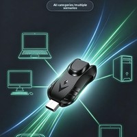Adaptador de Red Externo USB a RJ45 de Alta Velocidad 20 Gigabit Ethernet sin Controladores para Computadoras y Móviles, Molde Privado Transfronterizo