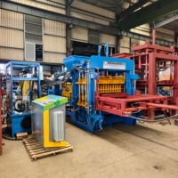 Máquina Formadora de Bloques Hidráulica Industrial QT10-15 para Fábrica de Productos de Hormigón