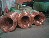 L'usine vend 99.99% fil de cuivre pur fil de laiton haute résistance fil de cuivre de 8mm en stock