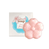 Emballage personnalisé OEM Savon fait main Sakura Savon pour nettoyage en profondeur articles ménagers