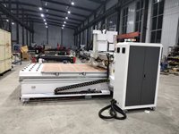Routeur CNC ATC de haute précision avec dispositif rotatif, machine de fraisage CNC automatique, ligne de production d'artisanat en bois et de meubles