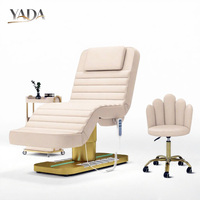 Table de massage électrique portable pour salon de beauté, lit de soin pour cils, visage et spa capillaire