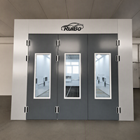 Promotion : Cabine de peinture automobile à brûleur diesel, directement de l'usine, pour atelier de carrosserie