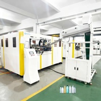 Machine automatique de fabrication de préformes en plastique pour bouteilles d'eau PET, machine de soufflage, machine de moulage par soufflage, usine