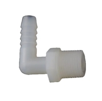 Offre Spéciale filetage mâle en forme de L coude à 90 degrés Tube d'eau d'irrigation de jardin en plastique 3/8 "raccord de connecteur MNPT