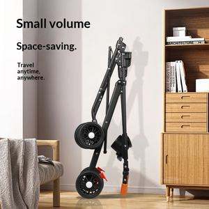 عربة حيوانات أليفة خفيفة الوزن ومتينة ومقاومة للماء وقابلة للطي وقابلة للتعديل بأربع عجلات بدون سحاب مع امتصاص للصدمات وسعة كبيرة - Product Image 5