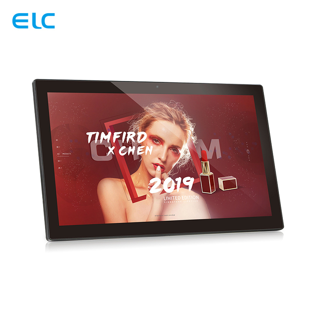 Wall Mount 21.5" Inch Android 11 Touch Screen RK3568 2G+16G RAM/ROM Desktop Kiosk Tablet Indoor Digital Signage Shopping Mall