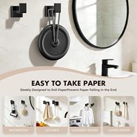 Accessoires de salle de bain et de cuisine de luxe modernes de style nordique, ensemble de 5 pièces pour hôtel, fabriqués en Chine