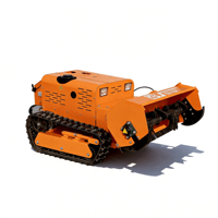 Tondeuse à gazon diesel 15 CV autopropulsée à braquage zéro, moteur RC, largeur de coupe 100 cm, pour pentes et talus, désherbage