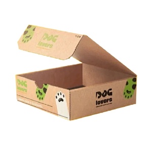 Cajas de Cartón Kraft y Corrugado Impresas Personalizadas para Ropa de Mascotas, para Comercio Electrónico Transfronterizo - Product Image 1