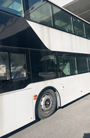 Autocars à deux étages 63 places, bus urbains diesel Euro3, état neuf, conduite à gauche/droite personnalisable