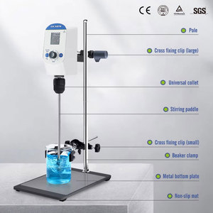 Agitador de Laboratorio de Alta Velocidad con Temporizador, Mezclador de Laboratorio Tipo Cantilever - Product Image 5