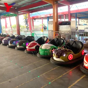 Park Designer Amusement Ride Item Product Games Electric Floor Ground Grid Bumper Cars For Sale